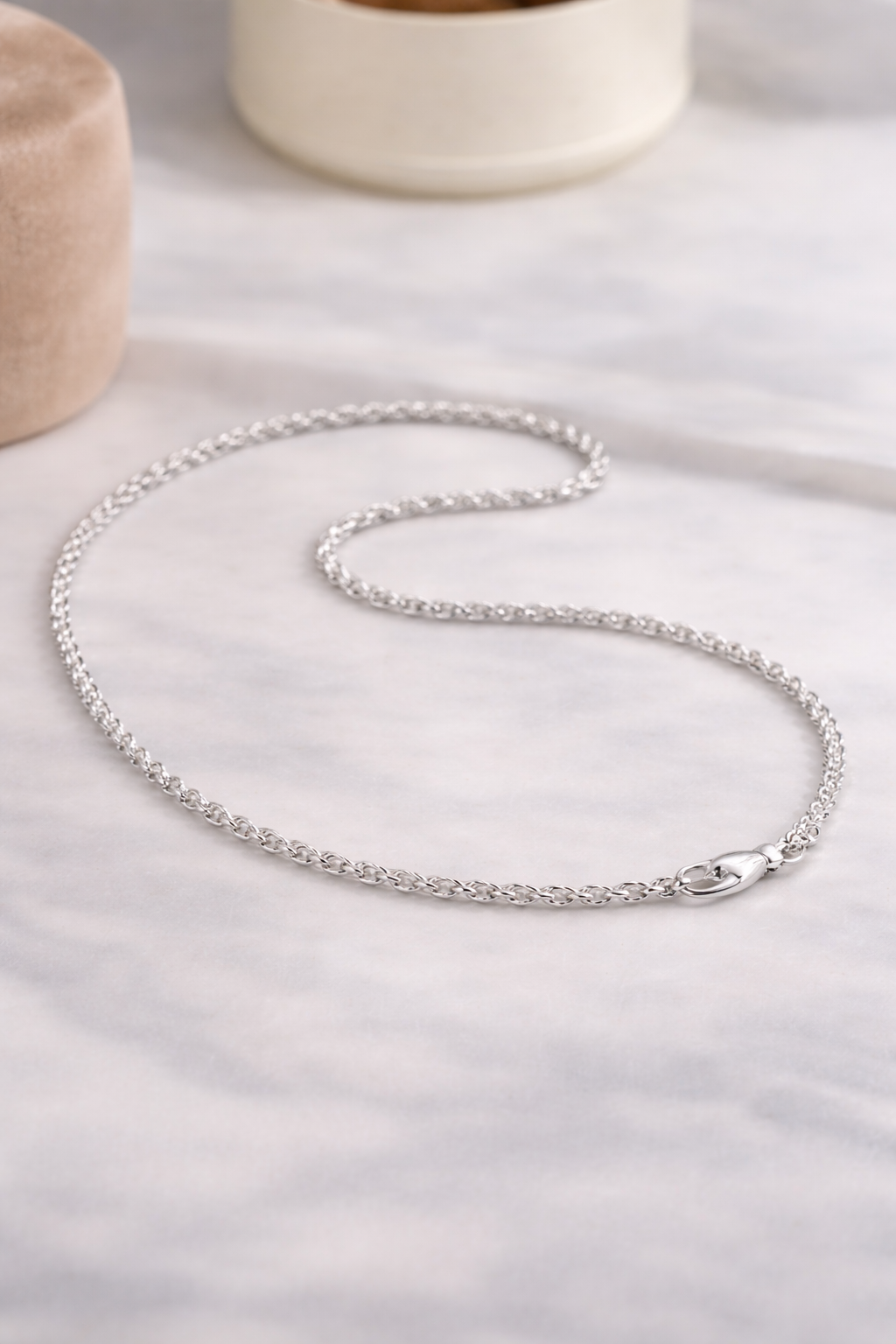 3MM Rope Chain Necklace