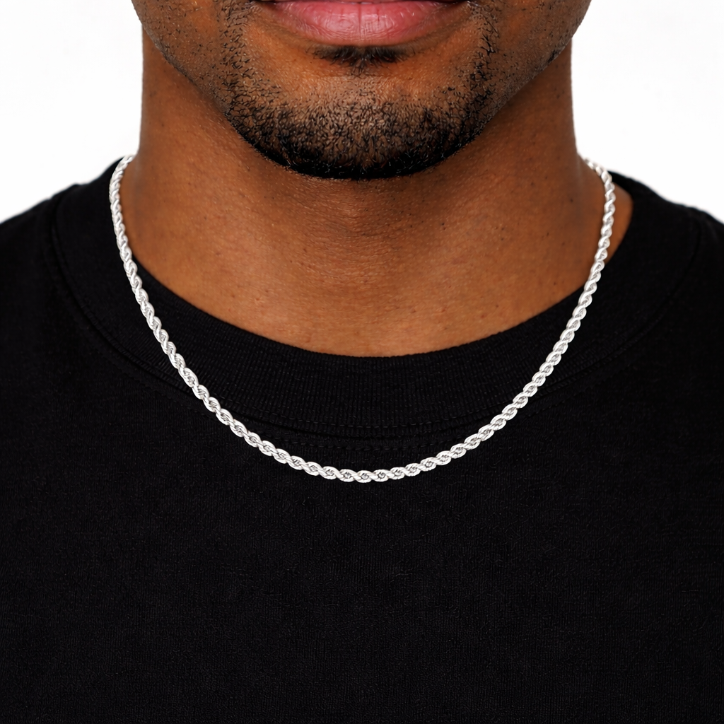 3MM Rope Chain Necklace