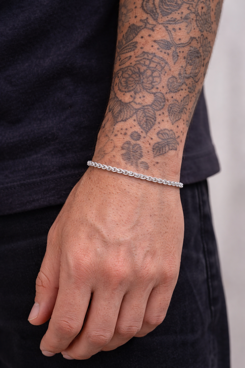 3MM Rope Chain Bracelet