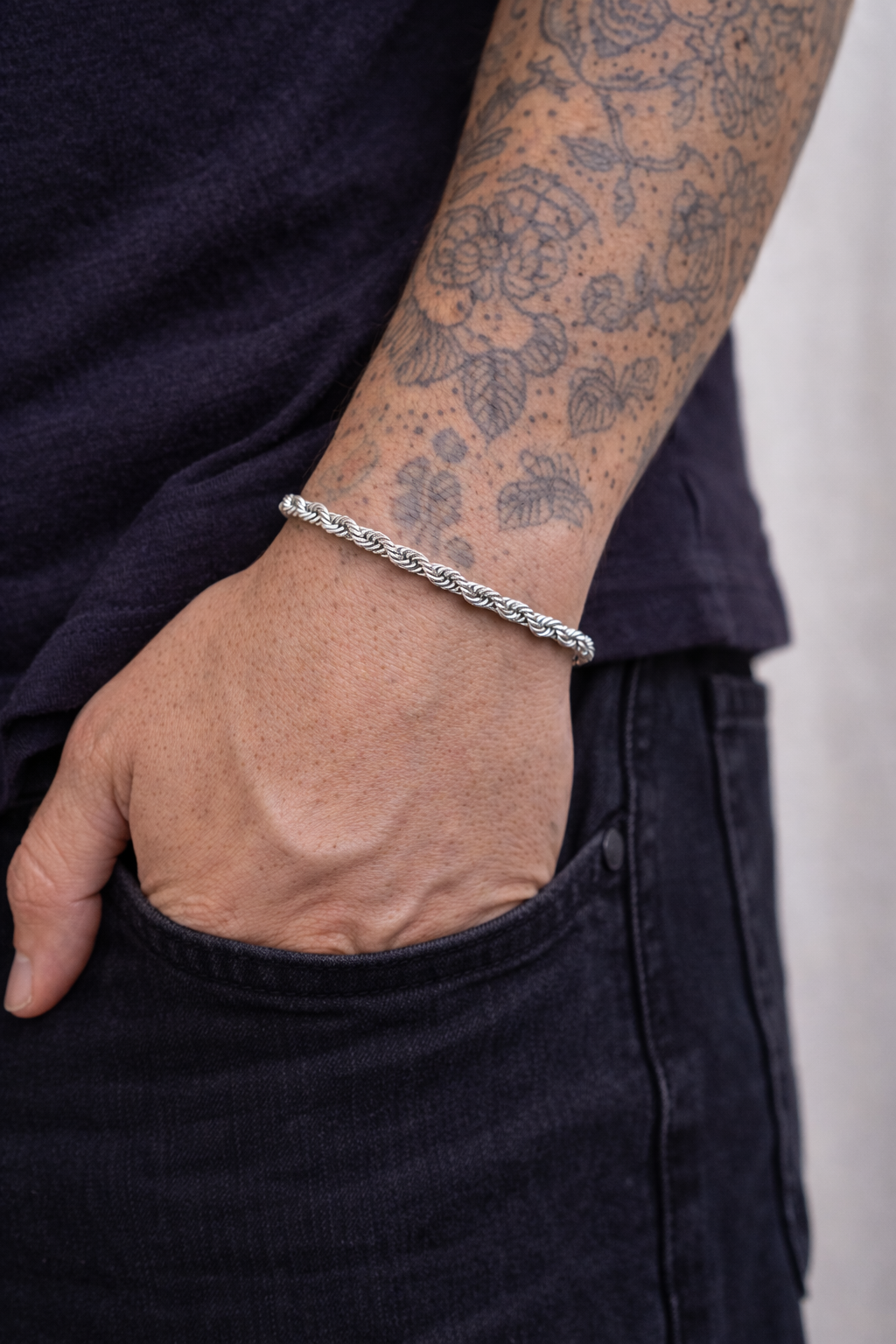 5MM Rope Chain Bracelet